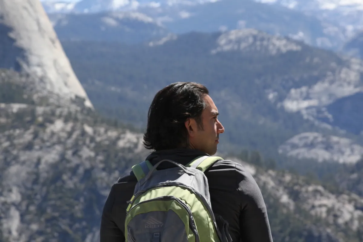 Tom Tsatsos in Yosemite
